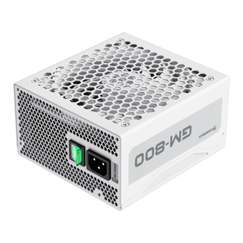 GameMax GM-800 White Power Supply Full Modular - White GameMax GM-800 White Power Supply Full Modular - White